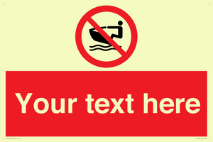 Custom No personal water craft